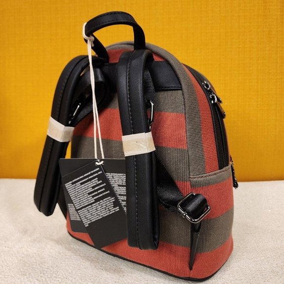 Loungefly Freddy Krueger Nightmare on Elm Street Sweater Mini Backpack NEW - Picture 6 of 12